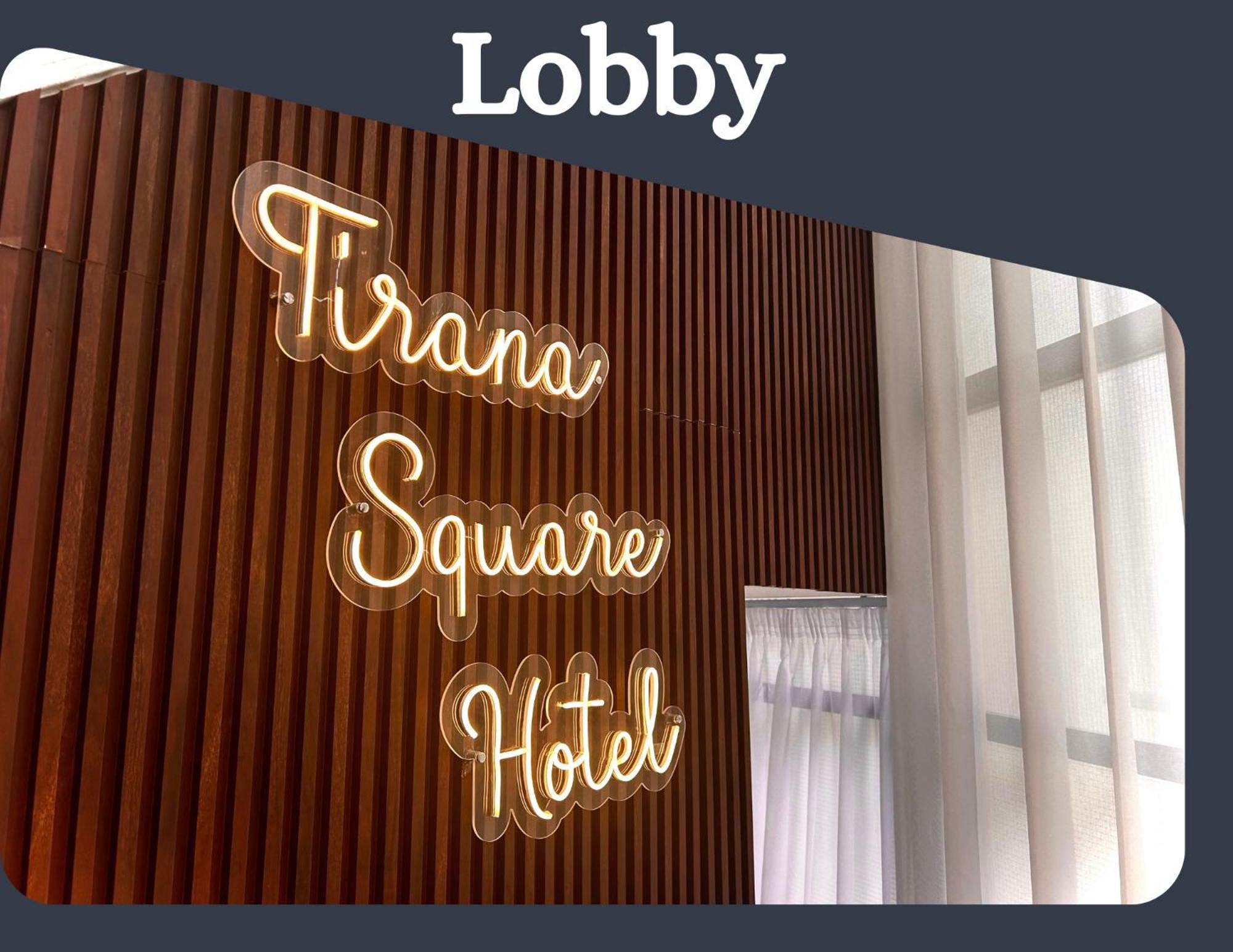 Tirana Square Hotel Exteriér fotografie